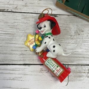 DALMATIAN FIREFIGHTER CHRISTMAS ORNAMENT